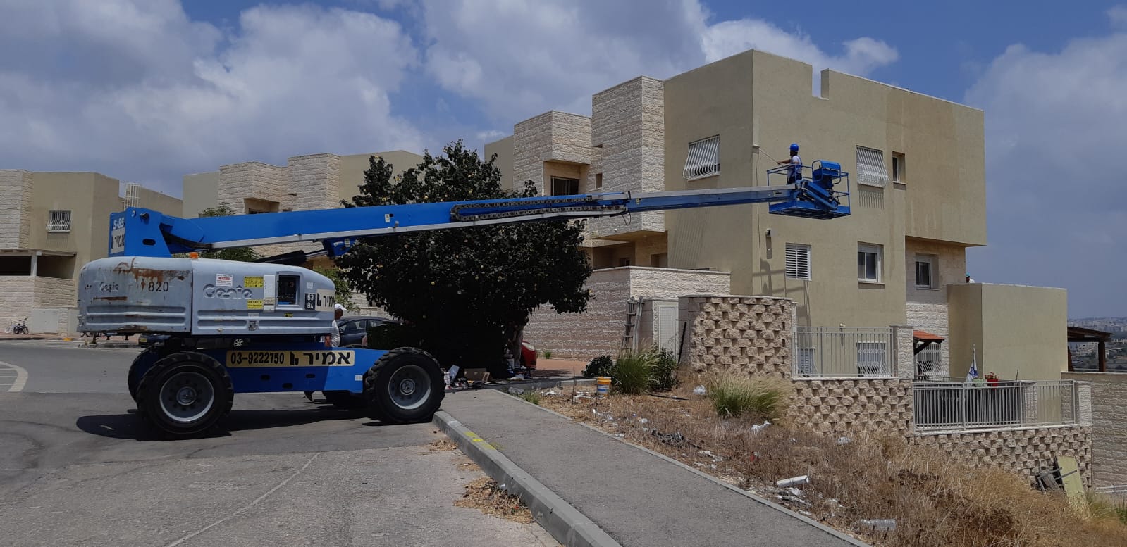 שיקום חזית בניין 